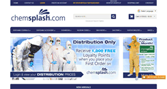 Desktop Screenshot of chemsplash.com